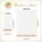 100-Pack Linen-Feel Disposable Guest Towels, White with Gold Design